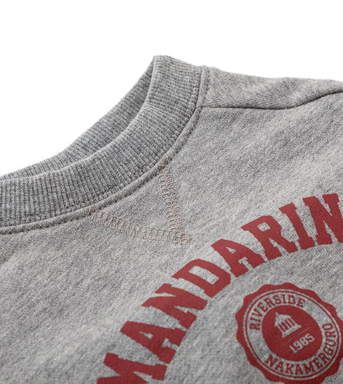 MANDARINE BROTHERS カレッジロゴスウェット/COLLEGE LOGO SWEAT